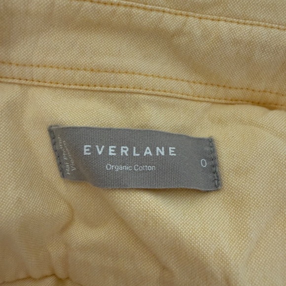 Everlane Butter Yellow Button Down - Picture 4 of 4